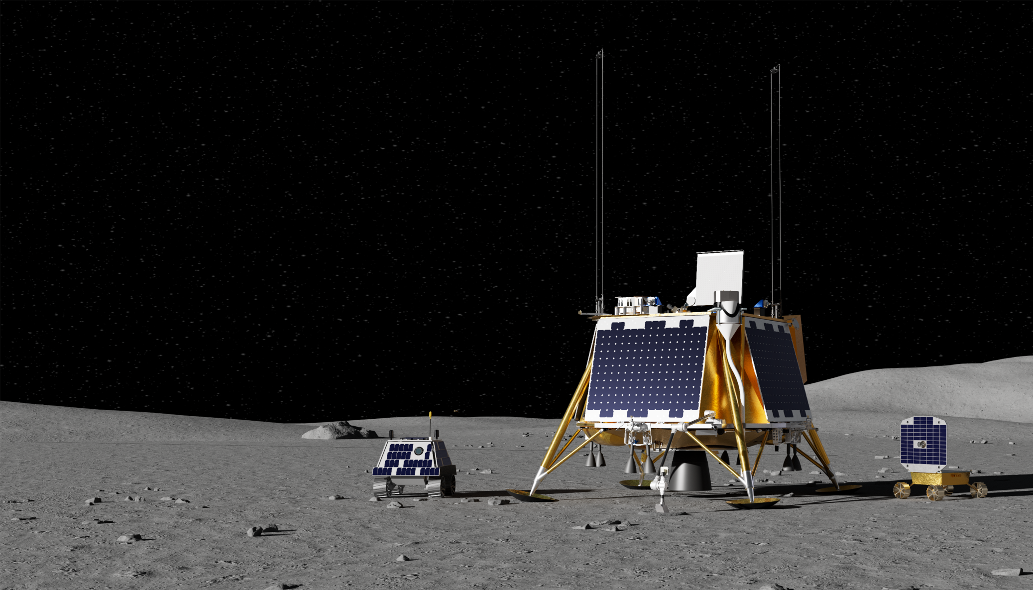 Firefly Blue Ghost Mission 4 - Lunar South Pole