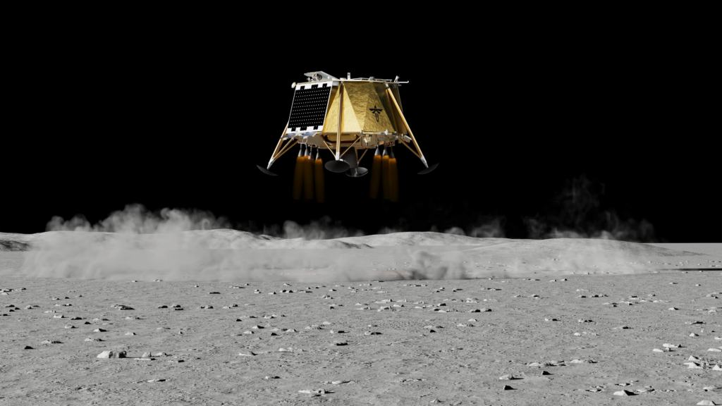 Firefly - NASA CLPS - Blue Ghost Rendering